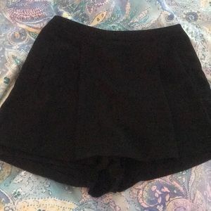 black skirt